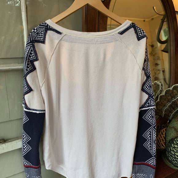 Free People Nordic Native Sleeves Top - Picture 4 of 10